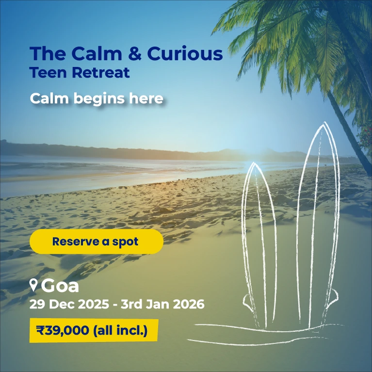 Goa Retreat cover image which talks about teenage retreat in Goa